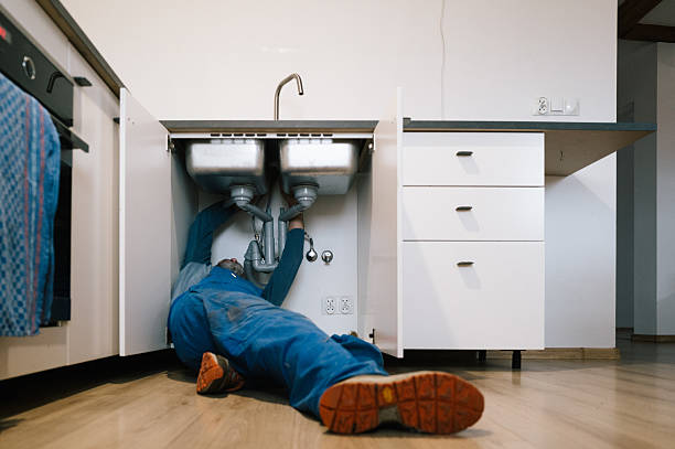 Professional Plumbing technician working in Lochmere, NH